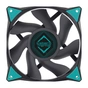 Кулер до корпусу Iceberg Group IceGALE 120mm Black (ICEGALE12-C0A) - зменшене зображення 1