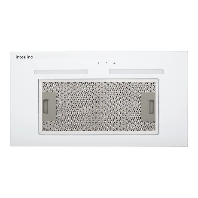 Витяжка кухонна Interline SWAY WH A/60 GL/S - зображення 1