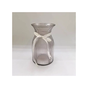 Ваза Viva Fade 19 см Димчата (6841678) зображення 1