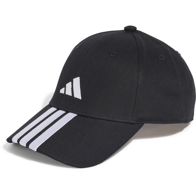 Кепка Adidas 3-Stripes New Logo Baseball JG1072 чорний OSFW 54-56 см (4067902589503) - зображення 1