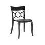Кухонний стілець PAPATYA o-pera-s сидіння чорне, верх суцільно чорний (2234) - preview 1