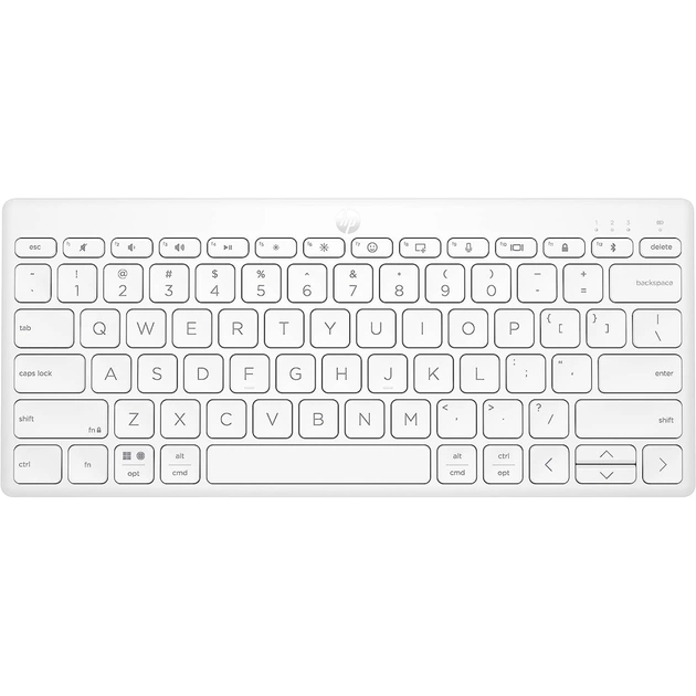 Клавіатура HP 350 Compact Multi-Device Bluetooth UA White (692T0AA) - зображення 1