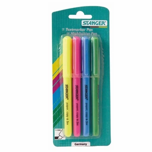 Набір маркерів Stanger набір з 4-х текстових 1-3 мм (180009900) зображення 1