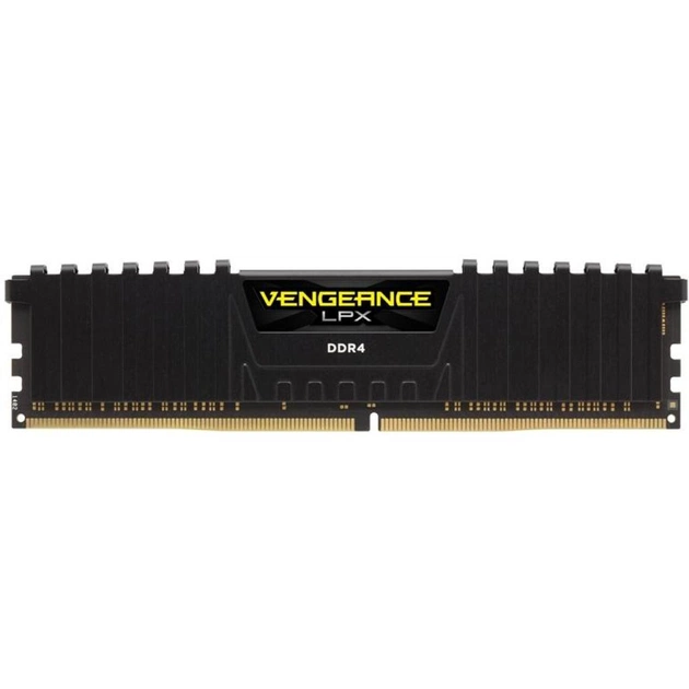 Модуль пам'яті для комп'ютера DDR4 16GB 2400 MHz Vengeance LPX Black Corsair (CMK16GX4M1A2400C16) - изображение 1
