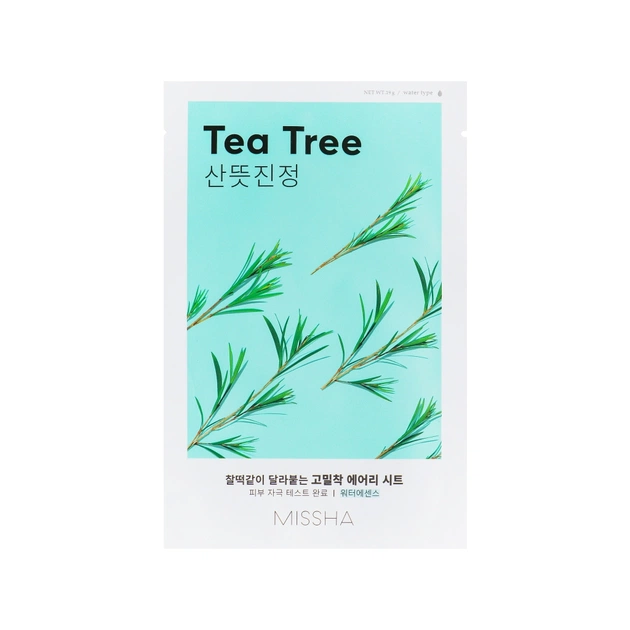 Маска для обличчя Missha Airy Fit Tea Tree Sheet Mask 19 г (8809747963744) - зображення 1
