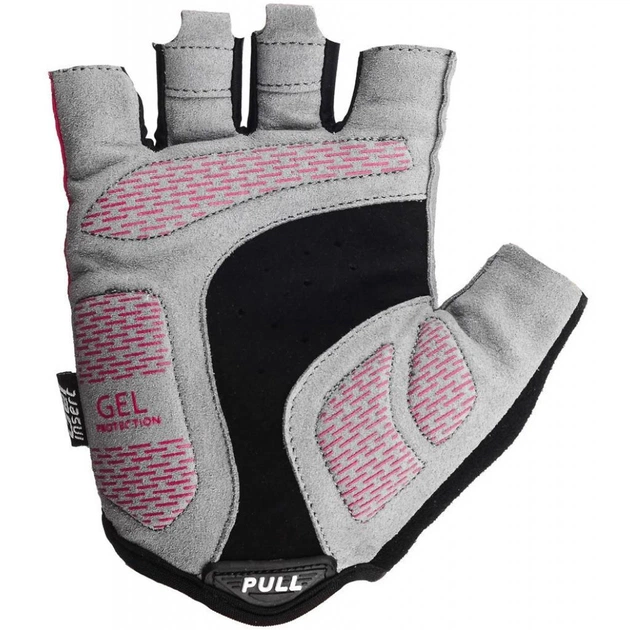 Велорукавиці PowerPlay 5004 Pink L (5004A_L_Pink) - зображення 3