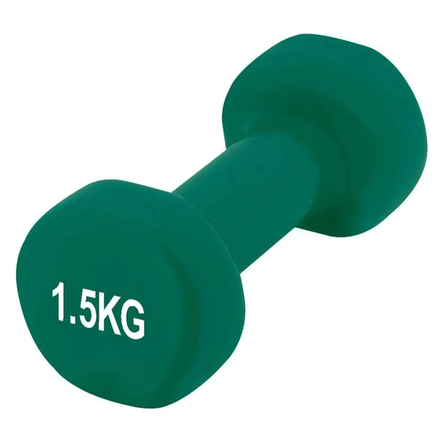 Гантельний набір PowerPlay Achilles 2 х 1,5 кг Зелений (2 (PP_4125_1,5kg_2in) - picture 2