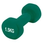 Гантельний набір PowerPlay Achilles 2 х 1,5 кг Зелений (2 (PP_4125_1,5kg_2in) - зменшене зображення 2