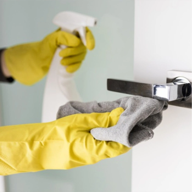 Рукавички господарські Chisto Strong Латексні 1 пара S (4820164153499) - picture 2