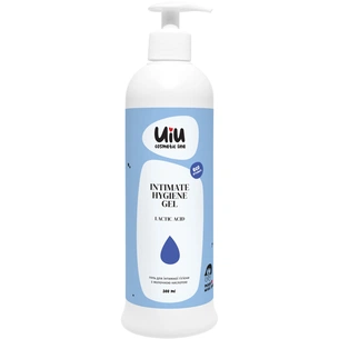 Гель для інтимної гігієни UIU з молочною кислотою 300 мл (4820152332905) изображение 1