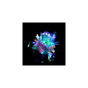 Гирлянда Voltronic Діод Mix Color 200 LED, 20 м., 8 режимів, прозора (Garl-200LED-20mMix) изображение 1