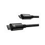 Дата кабель USB-C to USB-C 3.0m 240W black Baseus (CAWJ040201) - зменшене зображення 3