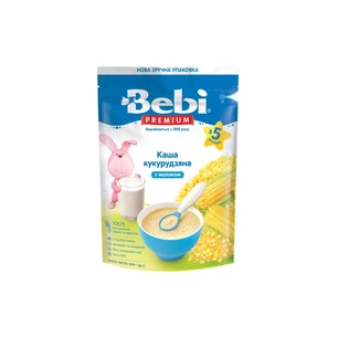 Дитяча каша Bebi Premium молочна каша Кукурудзяна +5 міс. 200 г (3838471028745) зображення 1