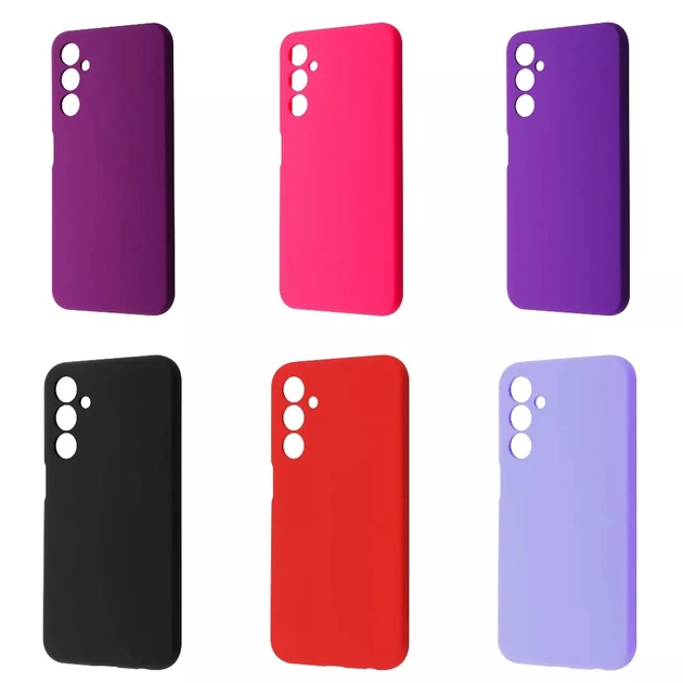 Чохол-накладка Wave Full Silicone Cover для Samsung Galaxy A25 SM-A256 Midnight Blue - зображення 1