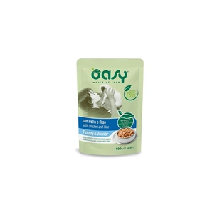 Вологий корм для собак OASY One Protein Formula Puppy курка та рис 100 г (8054329510643) зображення 1