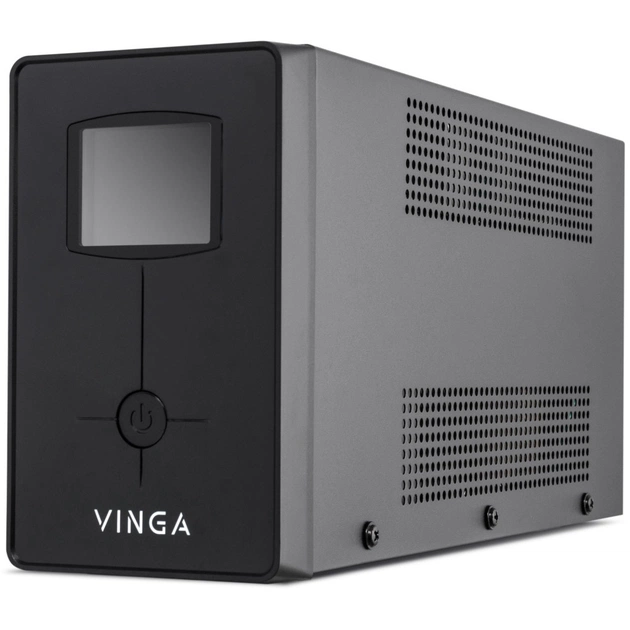 Источник бесперебойного питания Vinga LCD 1200VA metal case (VPC-1200M) - изображение 6