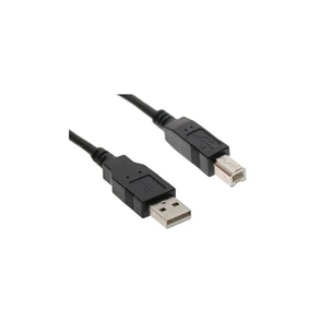 Кабель для принтера USB 2.0 AM/BM 1.8m Digitus (AK-300102-018-S) зображення 1