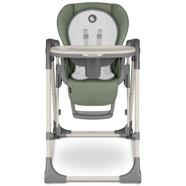Стілець для годування Lionelo 2 в 1 Laurice Green Olive з функцією гойдалки (LO-LAURICE GREEN OLIVE) - picture 4