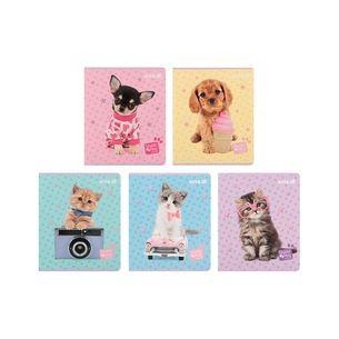 Зошит Kite Studio Pets, 24 аркуші, клітинка (SP25-238) зображення 1