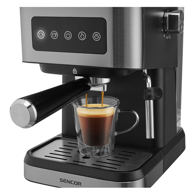 Ріжкова кавоварка еспресо Sencor SES 4020SS - picture 10