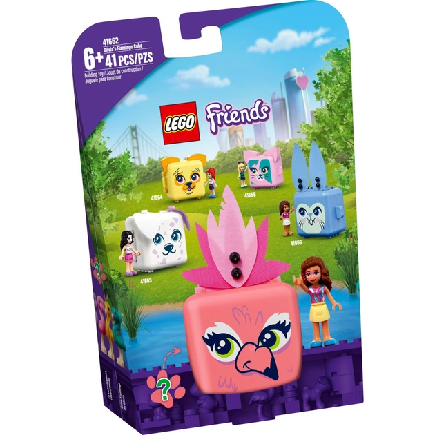 Конструктор LEGO Friends Куб-фламінго з Олівією 41 деталь (41662) - изображение 1
