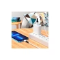 Дата кабель USB 2.0 AM to Lightning 1.0m 2.4A silicone X82 white HOCO (6931474768544) - уменьшенное изображение 5
