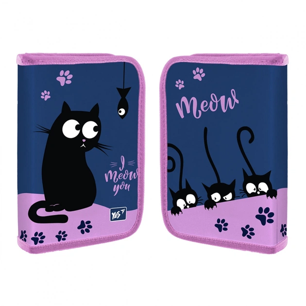Пенал Yes HP-03 Cats (533116) - изображение 1
