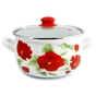 Каструля Interos емаль Каркаде 3,1л (ІТ-2392-18) - зменшене зображення 1