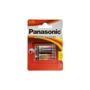 Батарейка Panasonic 2CR5 * 1 LITHIUM (2CR-5L/1BP) зображення 1