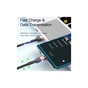 Дата кабель USB 2.0 AM to USB-C 2.0m 7A black Essager (EXCT-XCA01) - уменьшенное изображение 5