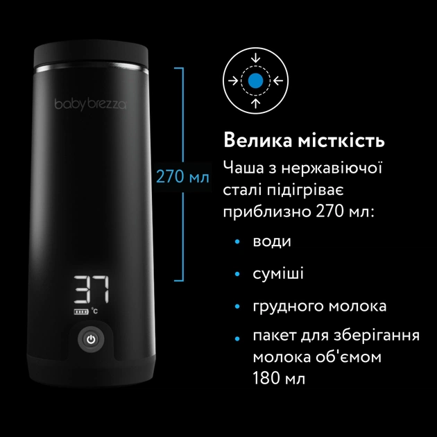 Підігрівач Baby Brezza Superfast Portable 270 мл (BRZ0179) - picture 8