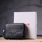 Гаманець Karya З натуральної шкіри Чорний (21343) - зменшене зображення 11