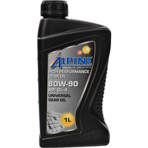 Трансмісійна олива Alpine Gear Oil 80W-90 TS GL-4 1л (0685-1) зображення 1