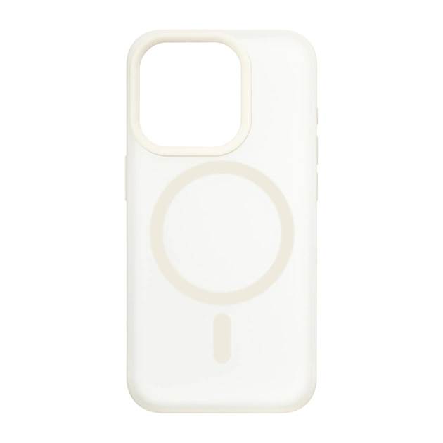 Чохол до мобільного телефона Armorstandart Mystiq MagCase Apple iPhone 15 Pro White (ARM91565) - зображення 1