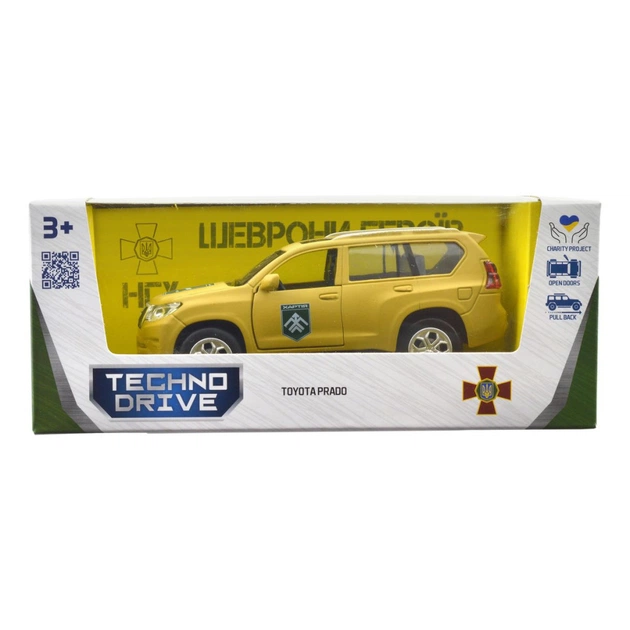 Машина TechnoDrive серії Шеврони Героїв - Toyota Prado - Хартія (KM6188) - picture 6