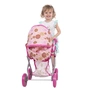 Коляска для ляльок Todsy 2 в 1 з люлькою для ляльки Mary рожева (9346P) - зменшене зображення 2