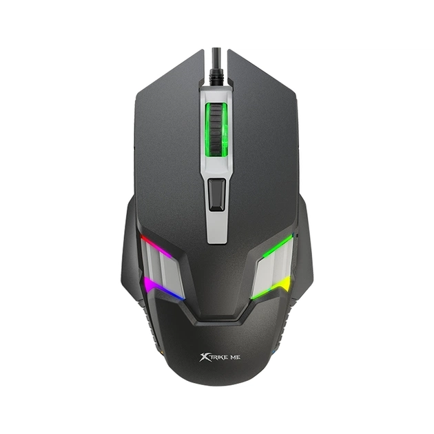 Мишка Xtrike ME GM-110 Led USB Black (GM-110) - зображення 1
