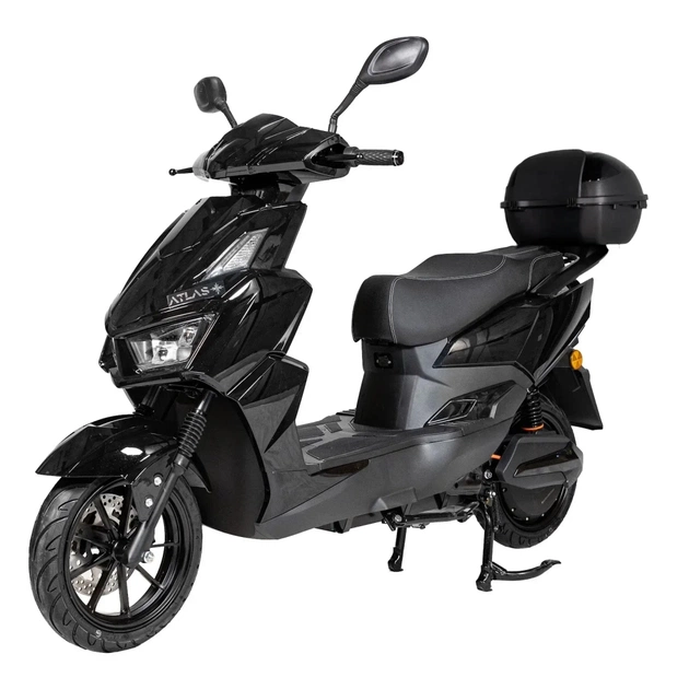Електроскутер Atlas Tiger Box 2000W Black (3114) - picture 1