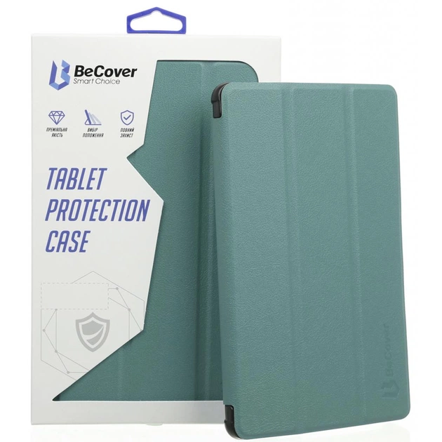 Чохол до планшета BeCover Smart Case Huawei MatePad T10s / T10s (2nd Gen) Dark Green (705400) - изображение 1