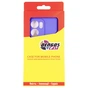 Чохол до мобільного телефона Dengos Oppo Reno13 F Case Carbon + Glass (Purple) (DG-KM-151) - зменшене зображення 4