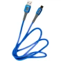 Дата кабель USB 2.0 AM to USB-C 1.0m blue Dengos (NTK-TC-LP-BLUE) - зменшене зображення 2