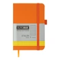 Книга записная Buromax ETALON 95х140, 96 листов клетка оранжевый (BM.296160-11) - уменьшенное изображение 1