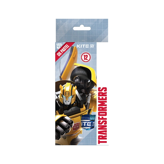 Пастель Kite масляна, 12 кольорів Transformers (TF24-071) - picture 1