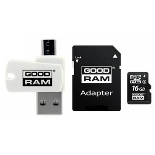 Карта пам'яті Goodram 16GB microІDHC class 4 (M404-0160R11) зображення 1