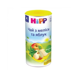 Дитячий чай HiPP з меліси та яблук, 200 г (9062300104407) изображение 1