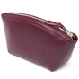 Косметичка Grande Pelle Зі шкіри Сливова (11300) - зменшене зображення 2