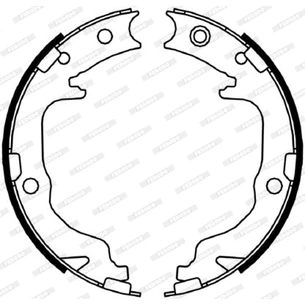 Гальмівні колодки FERODO FSB4059 зображення 1