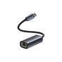 Адаптер USB-C to RJ45 Ethernet 2500Mbps Choetech (HUB-R02-GY-V1) - зменшене зображення 2