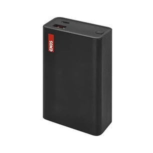 Батарея універсальна EMOS 20000mAh NTBF20, 65W, Pass-through, black (B0560B) зображення 1