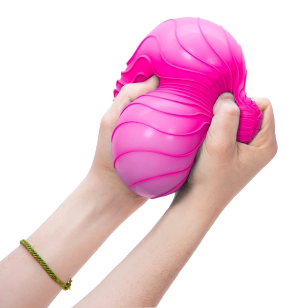 Антистресс NeeDoh серии Super – Яркие волны (розовый) (RSPND-6) - изображение 3